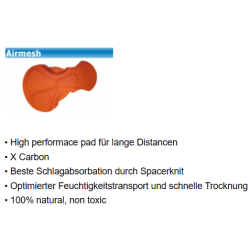 Netzträgerhose Race-Pro 2.0, kurz, Damen/Herren